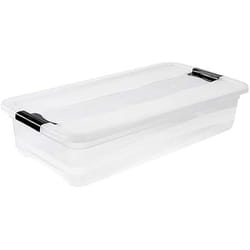 Boîte de Rangement - KEEEPER - Cornelia - 795 x 395 x 17 cm - 33 l - Transparent