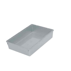 Compartiment pour tiroirs - OKT - EasyHome - 80x80x50 mm - Argent - PP - Assemblable