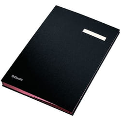 Esselte 621061 fichier Carton, Polypropylène (PP) Noir