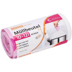 Sacs poubelles avec cordon 10 - 12 litres