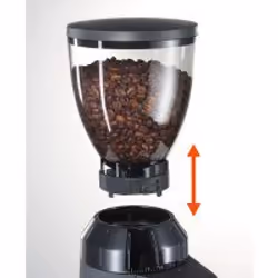 Graef CM802EU appareil à moudre le café 128 W Noir
