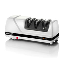 Graef CC150DE aiguisoir Aiguiseur couteau électrique Noir, Blanc