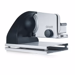 Graef SKS902EU, Electrique, 1,5 cm, Noir, Acier inoxydable, Aluminium, 19 cm, 185 W