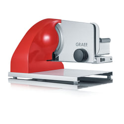 Graef SKS903EU trancheuse Electrique 185 W Rouge, Acier inoxydable Aluminium