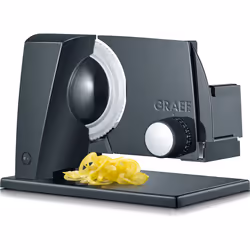 Graef SKS 110 Twin, Electrique, 2 cm, Noir, Acier inoxydable, Métal, Plastique, 140 mm, 22,5 cm