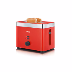 Graef TO 63, 2 part(s), Rouge, Plastique, Boutons, Rotatif, 888 W, 230 V