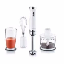 Graef HB501EU blender 0,7 L Mélangeur par immersion Acier inoxydable, Blanc