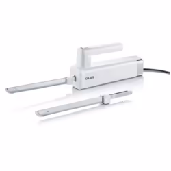 Graef EK501EU, Blanc, Lame crantée, 150 W, Secteur, 230 V, 64 mm