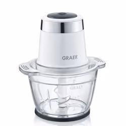 Graef CH501EU, 1 L, Blanc, Verre, Acier inoxydable, Boutons, 500 W