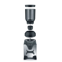 Graef CM 820 appareil à moudre le café 128 W Noir, Acier inoxydable