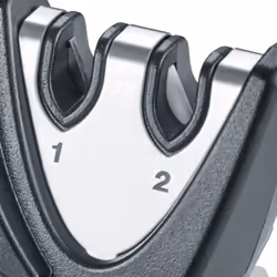 Graef Piccolo Fente aiguiseur couteau Noir, Gris