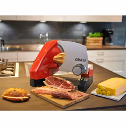 Graef SKS 500 trancheuse Electrique 170 W Noir, Rouge, Acier inoxydable Métal - Vue supplémentaire 7