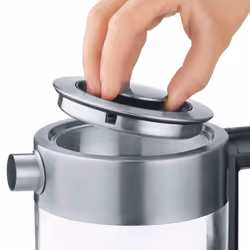 Graef WK300 bouilloire 1 L 2000 W Noir, Acier inoxydable, Transparent - Vue supplémentaire 4