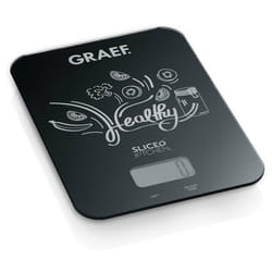 Graef Family Line Noir Comptoir Carré Balance de ménage électronique