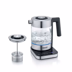 Graef WK350 bouilloire 1 L 2000 W Noir, Acier inoxydable, Transparent - Vue supplémentaire 7