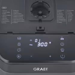 Graef BA806 machine à pain 520 W Noir, Gris