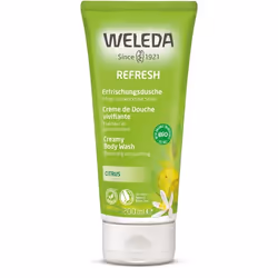 Weleda Crème de Douche vivifiante au Citrus 200 ml, Crème de douche, 200 ml, Adults, Adult, Femmes, Corps, Peau sèche, Peau s ...