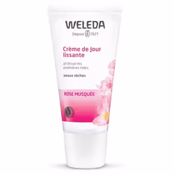 Weleda Rose musquée bio 30 ml, Crème de jour, Femmes, Peau sèche, Visage, Anti-âge, Anti-rides, Élasticité, Revitalisant, Lis ...