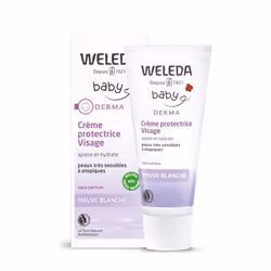 Weleda Crème protectrice Visage à la Mauve blanche 50 ml - Vue supplémentaire 2