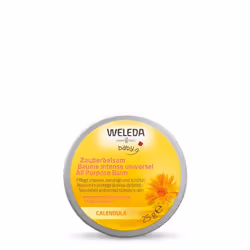 Weleda 6142X9, Baume, Unisexe, Hydratant, Nourrissant, Protection, Tous types de peau, 25 ml, Vase