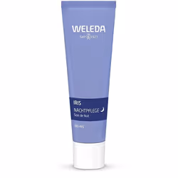 Weleda Nachtpflege Iris, Crème de nuit, Femmes, Visage, Hydratant, Régénération, Relaxation, Renforcer, 30 ml, Tube