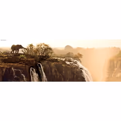 Heye Puzzle Elephant Contour pour puzzle 1000 pièce(s) Paysage