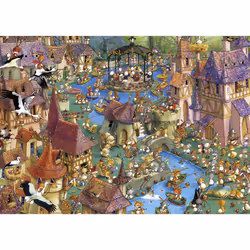 Heye Puzzle 29496 puzzle Contour pour puzzle 1000 pièce(s) Art