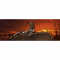 Heye Puzzle Red Dawn Jeu de puzzle 2000 pièce(s) Animaux