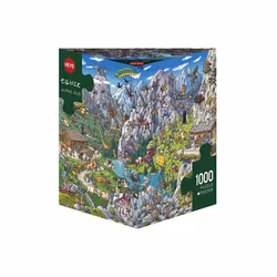Heye Alpine Fun, 1000 pièce(s), Bandes dessinées