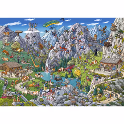 Heye Alpine Fun Jeu de puzzle 1000 pièce(s) Bandes dessinées