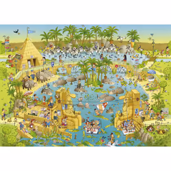 Heye Nile Habitat Jeu de puzzle 1000 pièce(s) Bandes dessinées