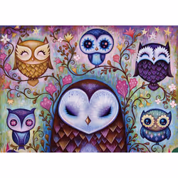 Heye Great Big Owl Jeu de puzzle 1000 pièce(s) Art