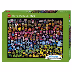 Heye Doodle Rainbow, 1000 pièce(s), Art