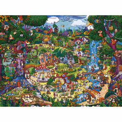 Heye Wonderwoods Jeu de puzzle 1500 pièce(s) Bandes dessinées