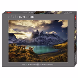 Heye Puzzle Guanacos, 1000 pièce(s), Paysage