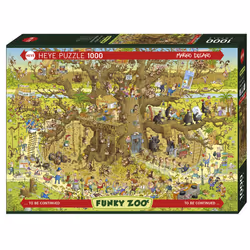 Heye Monkey Habitat, 1000 pièce(s), Bandes dessinées