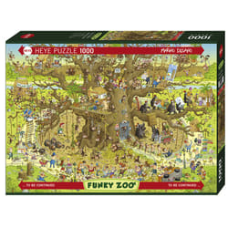 Heye Monkey Habitat Jeu de puzzle 1000 pièce(s) Bandes dessinées