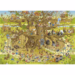 Heye Monkey Habitat Jeu de puzzle 1000 pièce(s) Bandes dessinées