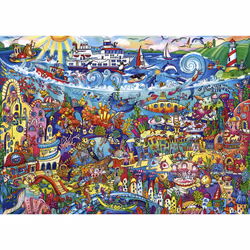 Heye Magic Sea Jeu de puzzle 1000 pièce(s) Bandes dessinées