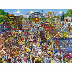 Heye Oktoberfest Jeu de puzzle 1500 pièce(s) Bandes dessinées