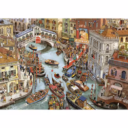 Heye O Sole Mio! Jeu de puzzle 2000 pièce(s) Bandes dessinées