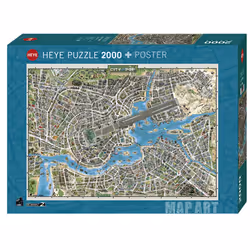 Heye City of Pop, 2000 pièce(s), Cartes