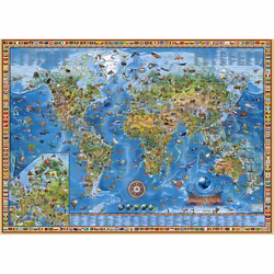 Heye Amazing World Jeu de puzzle 2000 pièce(s) Cartes