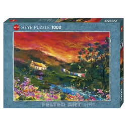 Heye Puzzle Washing Line, 1000 pièce(s), Paysage