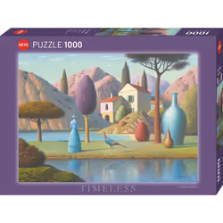 Heye Puzzle Puzzel Lady in Blue 1000 30043 Jeu de puzzle 1000 pièce(s)