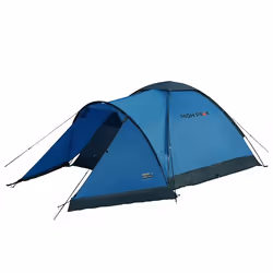 High Peak ONTARIO 3, camping, Cadre rigide, 3 personne(s), 2,9 kg, Bleu, Gris