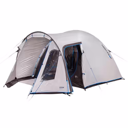 High Peak TESSIN 5.0 CLIMATE PROTECTION 80, camping, Cadre rigide, Tente igloo, 5 personne(s), 7,5 kg, Noir, Bleu, Gris