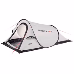 High Peak Campo, camping, Tente tunnel, 2 personne(s), 1,41 kg, Perle