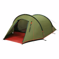 High Peak Kite 3 Extra, camping, Tente tunnel, 3 personne(s), Toile de sol, Vert