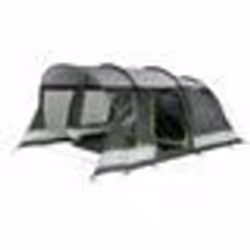 Tente tunnel - High Peak - Garda V - 550 x 300 cm - 6 places - Polyester gris
